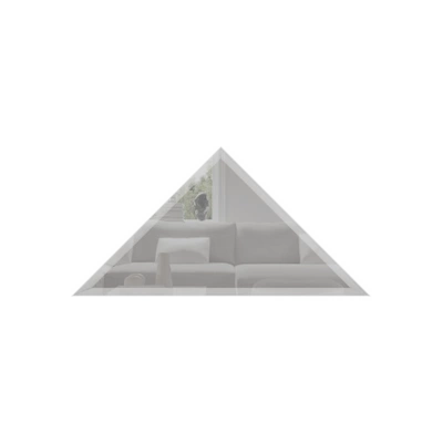 Płytka fazowana lustro srebrne trójkąt 300mm x 300mm (przekątna 424,3mm)