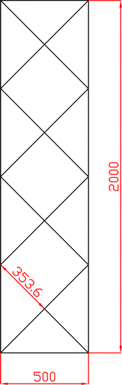 Lustra Glamour na każdy wymiar kafelki lustrzane fazowane 500x2000 mm faza 12mm