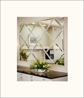 Lustro Glamour na każdy wymiar płytki lustrzane fazowane 1697,1mm x 2121,3 faza 12mm