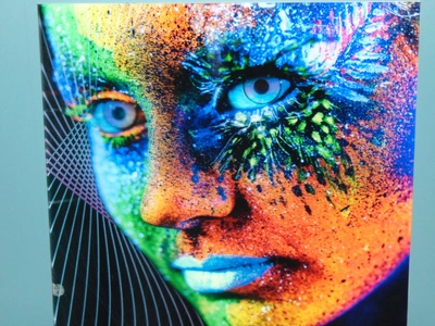 Panel szklany z nadrukiem 600x600mm. Szkło hartowane.