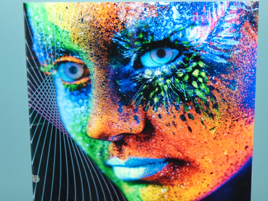 Panel szklany z nadrukiem 600x600mm. Szkło hartowane.