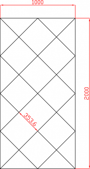Lustra Glamour na każdy wymiar kafelki lustrzane fazowane 1000x2000 mm faza 12mm