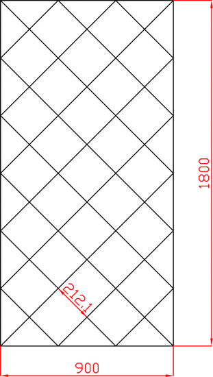 Lustra Glamour na każdy wymiar płytki lustrzane fazowane 900mm x 1800mm faza 12mm