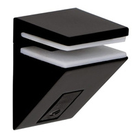 Uchwyt półki szklanej czarny